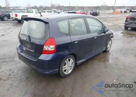 2008 Honda Fit Sport из США, поврежденный, VIN JHMGD38628S069946